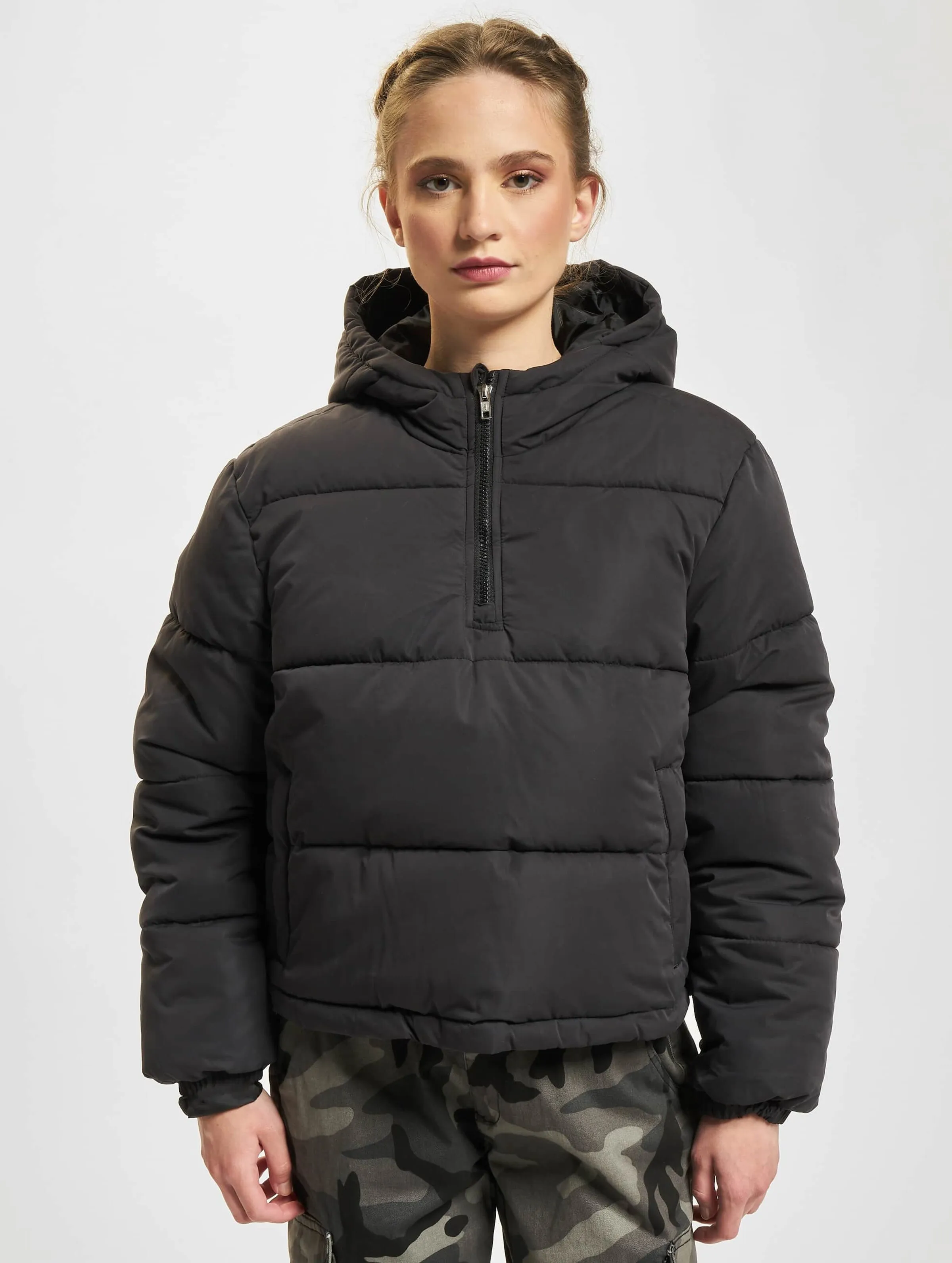 Urban Classics Ladies Puffer Pull Over