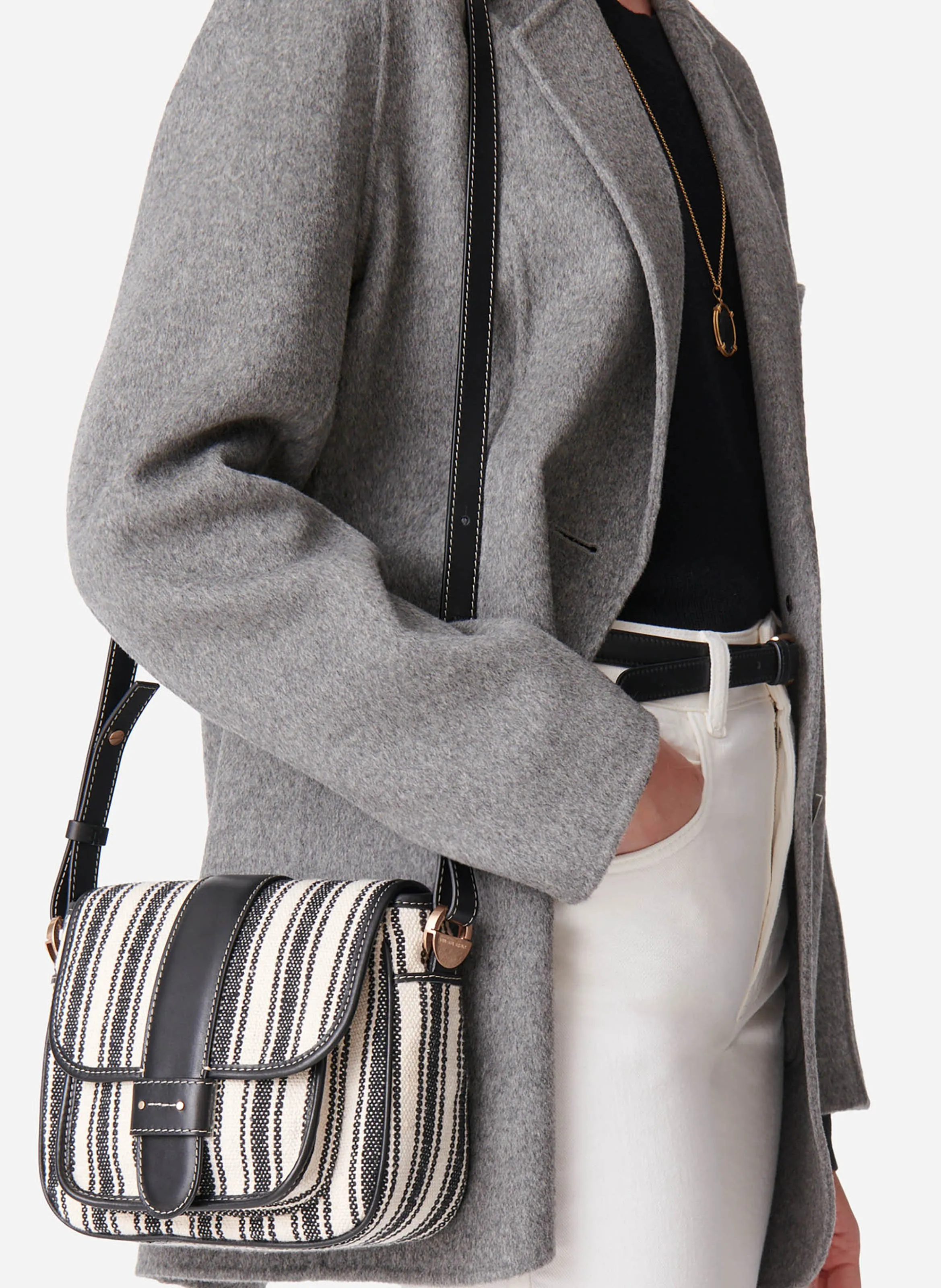 VANESSA BRUNO MARC  SACO DE TRAJE EN GRIS