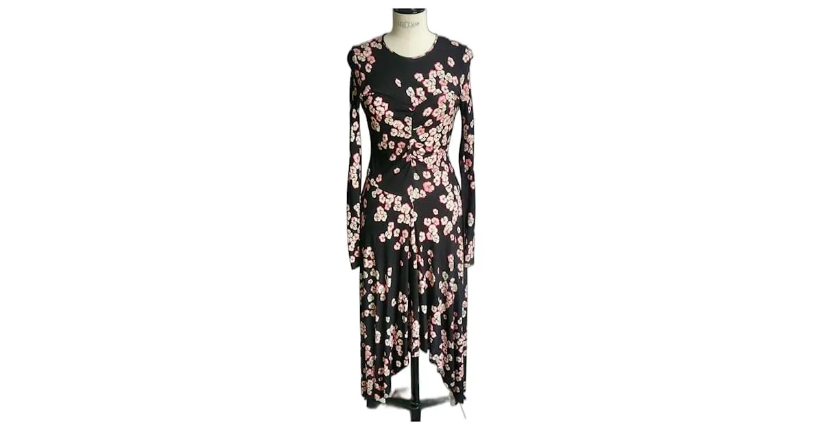 Vestido largo elegante de flores Diana de ISABEL MARANT en buen estado T36 Multicolor 
