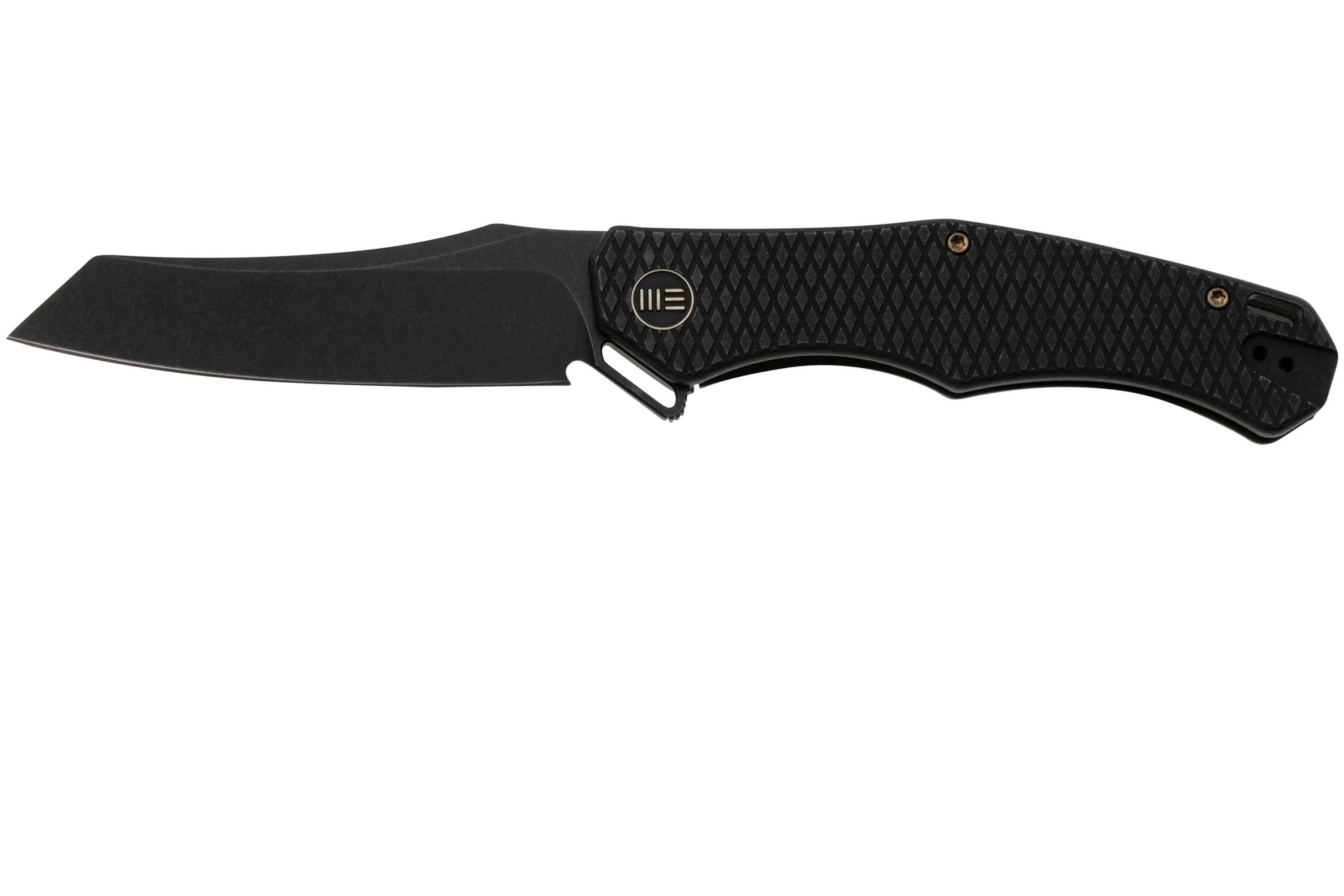 WE KNIFE REKKER WE22010G1 BLACKWASHED CPM 20CV, BLACK TITANIUM DIAMOND PATTERN NAVAJA, DISEñO KYLE LAMB