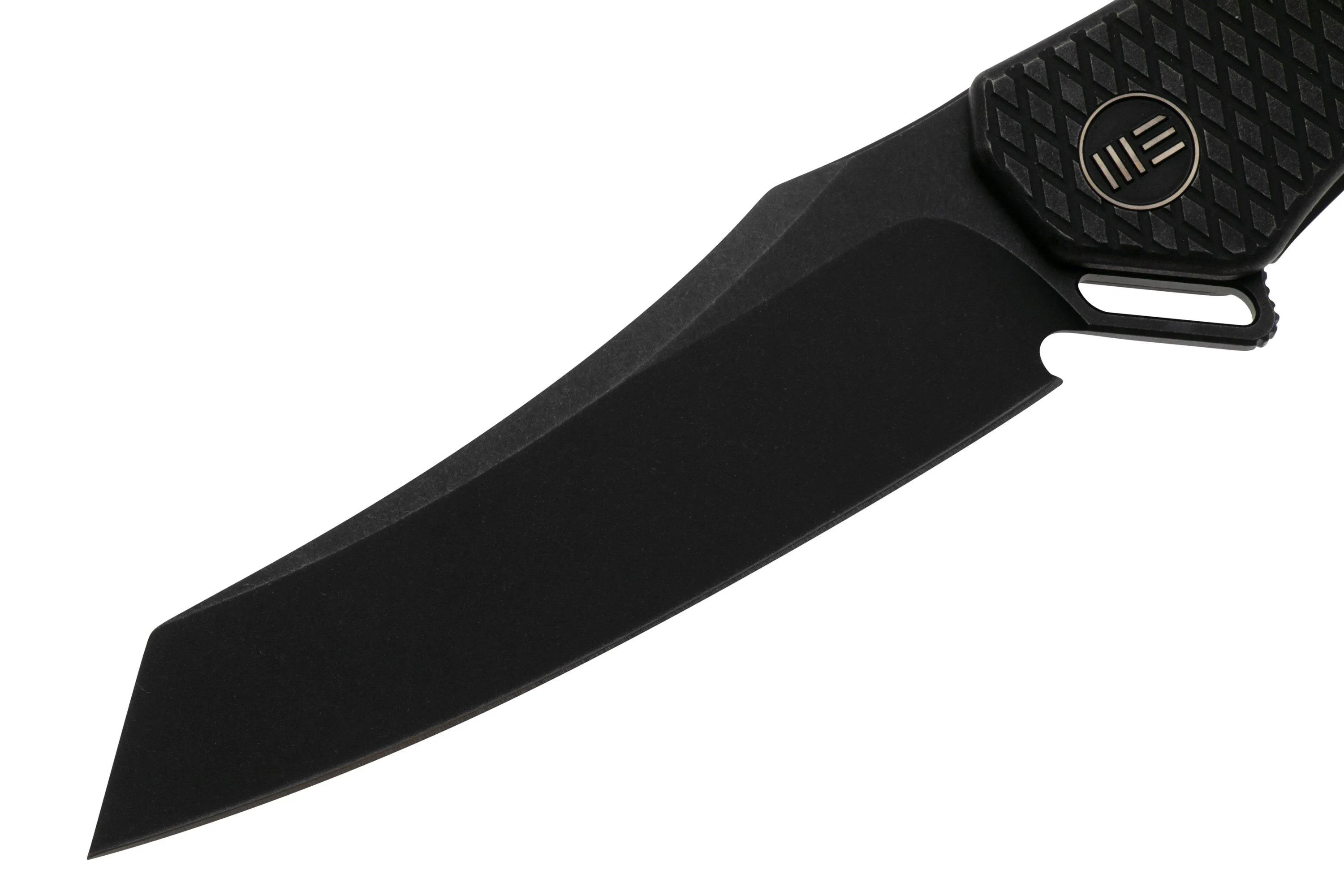 WE KNIFE REKKER WE22010G1 BLACKWASHED CPM 20CV, BLACK TITANIUM DIAMOND PATTERN NAVAJA, DISEñO KYLE LAMB