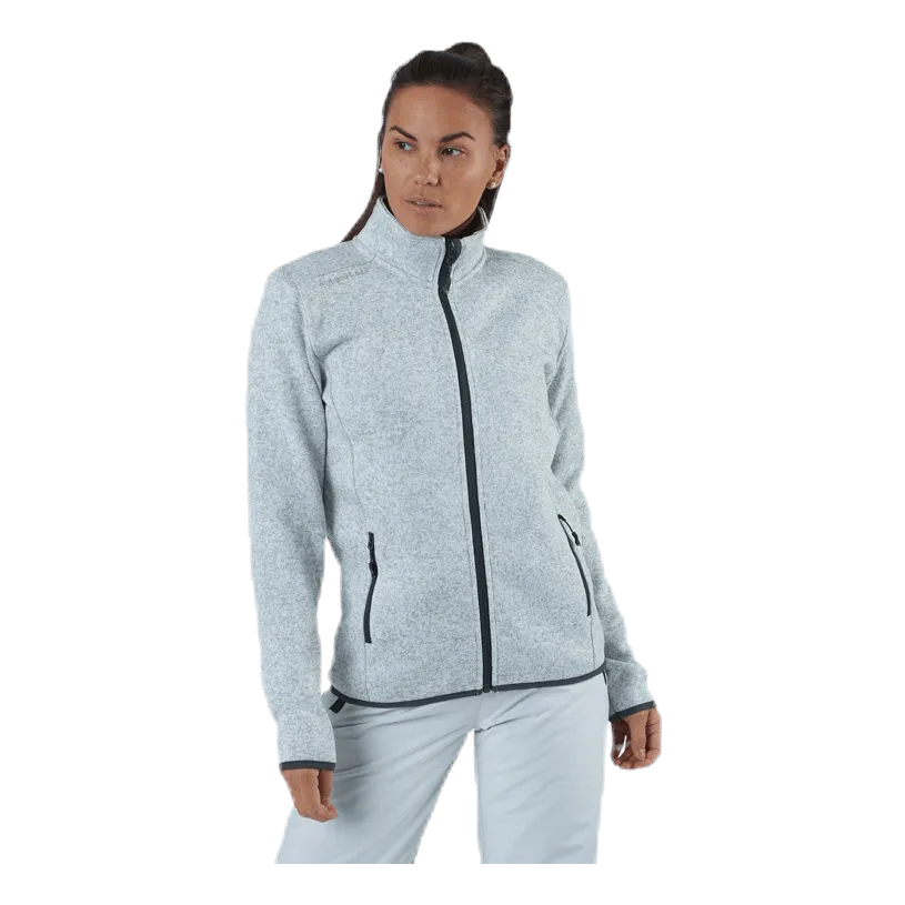 Whistler Maleo Melange Fleece Jacket Grey