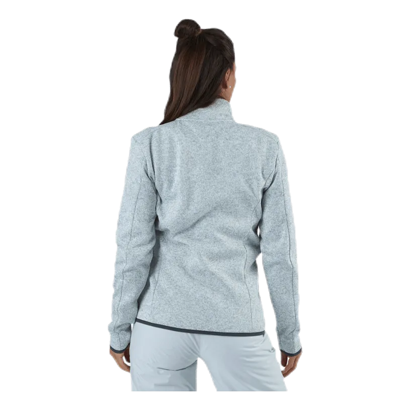 Whistler Maleo Melange Fleece Jacket Grey