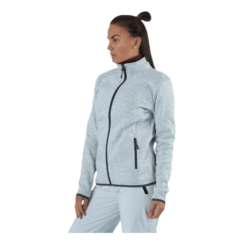 Whistler Maleo Melange Fleece Jacket Grey