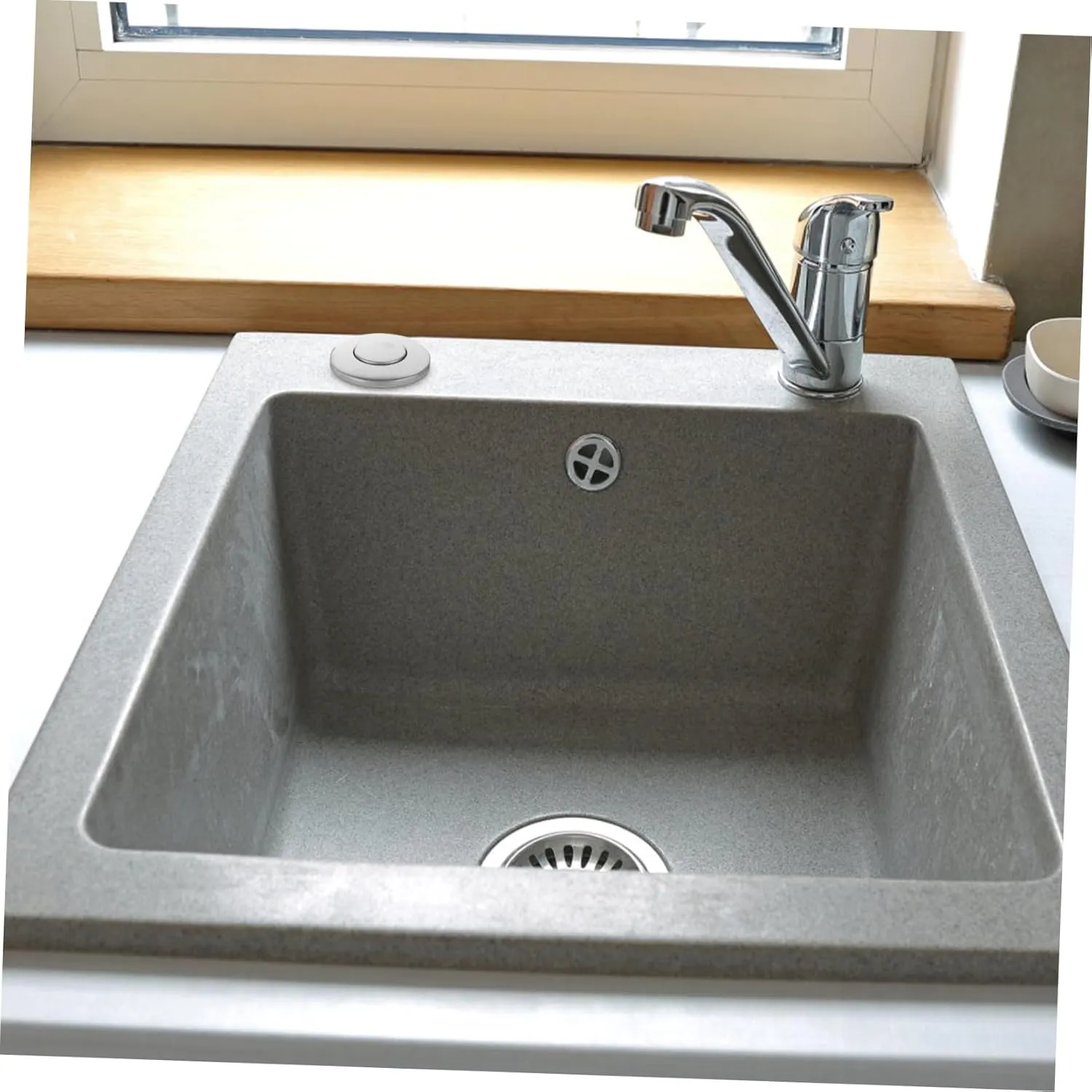 WOONEKY Interruptor de Aire para Triturador de Basura Compresor de Aire a Presión de 32 Mm Accesorio de Encendido Y Apagado para