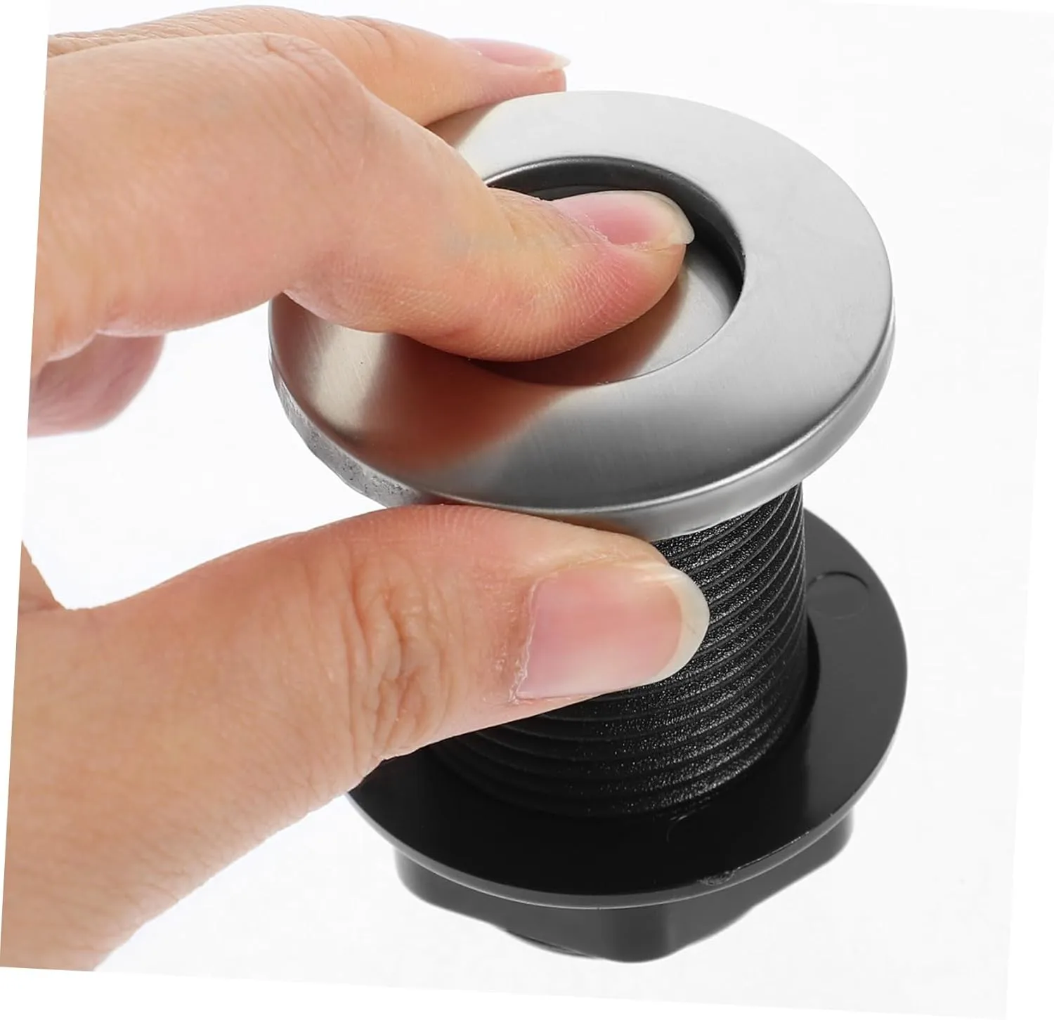 WOONEKY Interruptor de Aire para Triturador de Basura Compresor de Aire a Presión de 32 Mm Accesorio de Encendido Y Apagado para