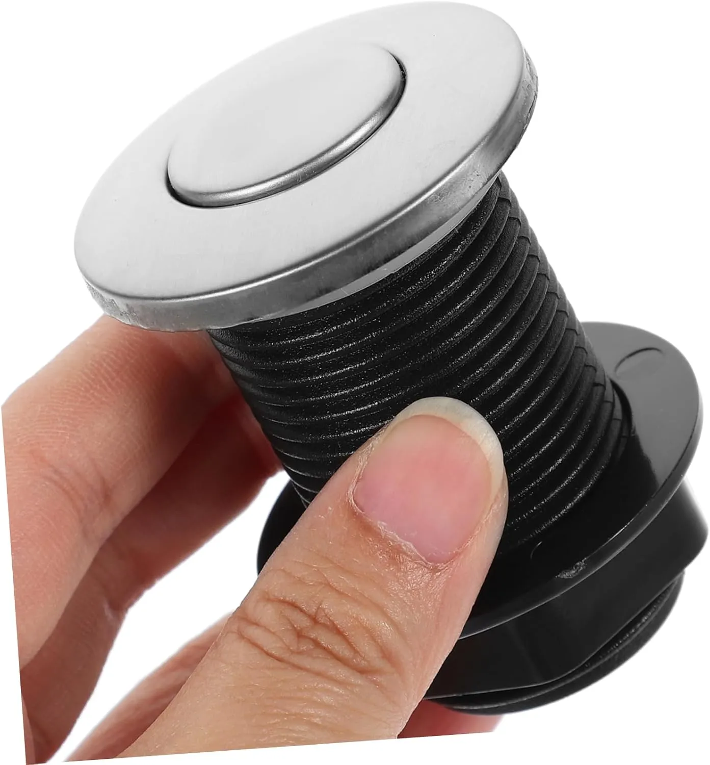 WOONEKY Interruptor de Aire para Triturador de Basura Compresor de Aire a Presión de 32 Mm Accesorio de Encendido Y Apagado para