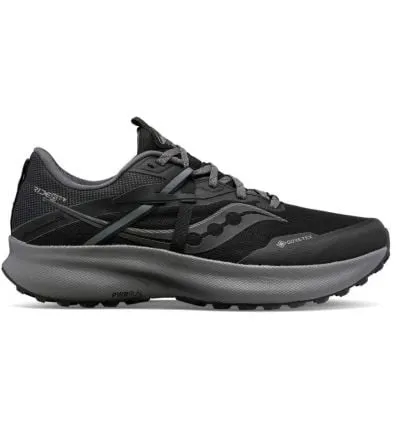 Zapatillas de trail running Saucony Ride 15 Tr Gtx (negro/carbón) hombre