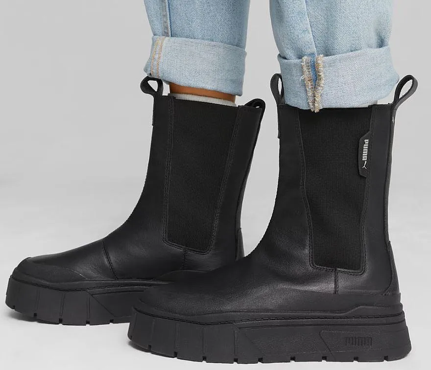 ZAPATOS PUMA MAYZE STACK CHELSEA  PUMA BLACK  WOMEN´S